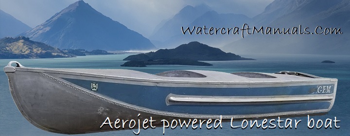AeroJet Powered Lone Star Boat