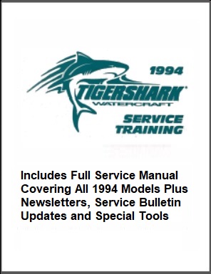 1994 Arctic Cat Tigershark Service Training Manual