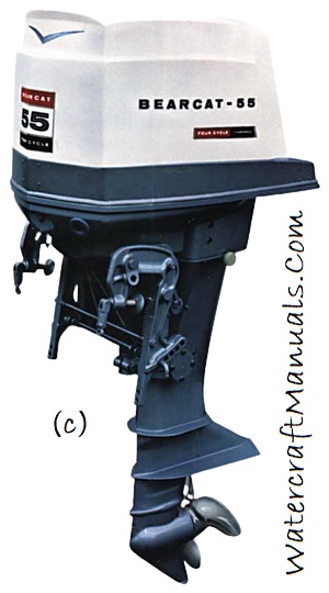 Fisher Pierce Bearcat 55 Outboard
