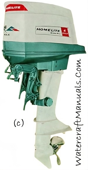 Homelite Grand Prix 55 Outboard