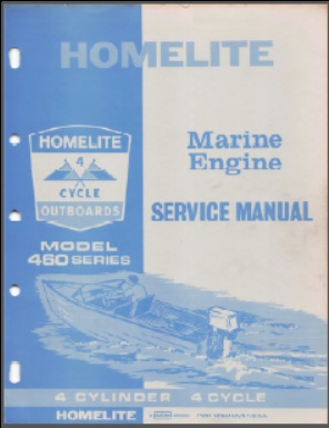 Homelite 460 Series Outboard Service Manual 1961-1967
