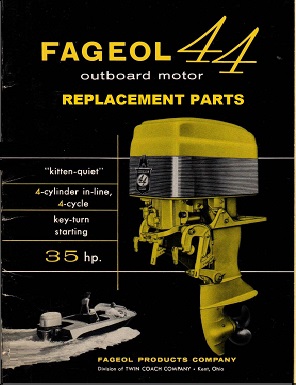 Fageol 44 Outboard Replacement Parts Catalog