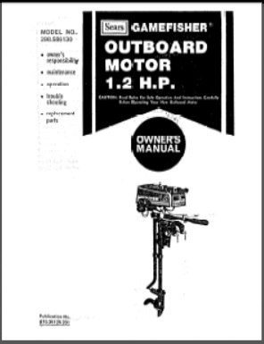 gamefisher 298.586130 manual