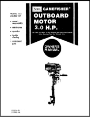 gamefisher 298.586192 manual