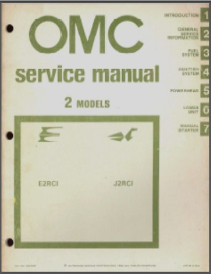 Johnson 392068 Outboard Service Manual