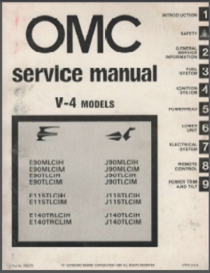 Johnson 392075 Outboard Service Manual