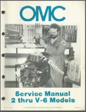 Johnson Evinrude 507507 Outboard Service Manual