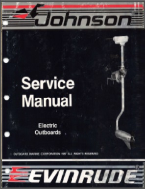 Johnson 507658 Outboard Service Manual