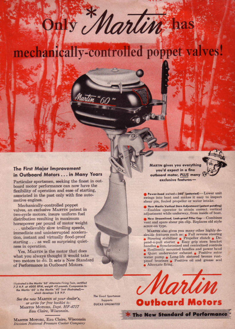 Martin Outboard Poppet Valve Ad