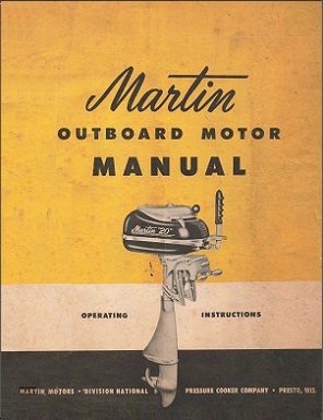 Martin 20 Outboard Operating Instructions