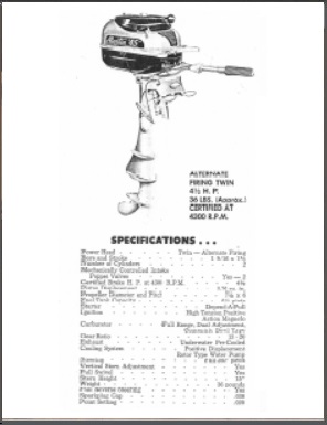 Martin 45 Outboard Service Manual
