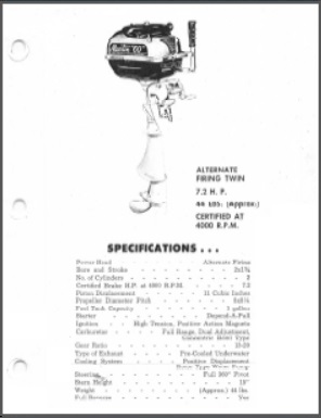 Martin 60 Outboard Service Manual