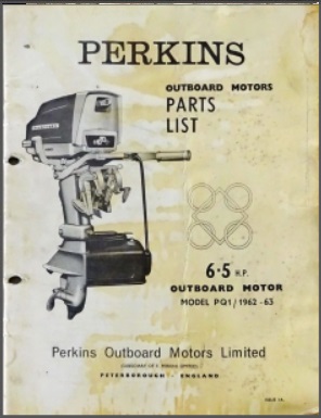 Perkins 6.5 HP Outboard Parts List