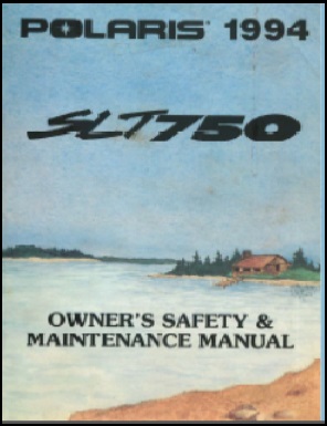 1994 Polaris SL750 Owners Manual
