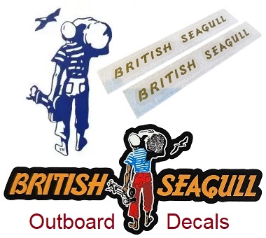 British Seagull Outboard Decales