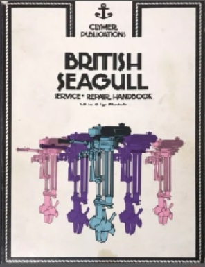 British Seagull 1975 Clymer Service Manual 1.5hp-6hp
