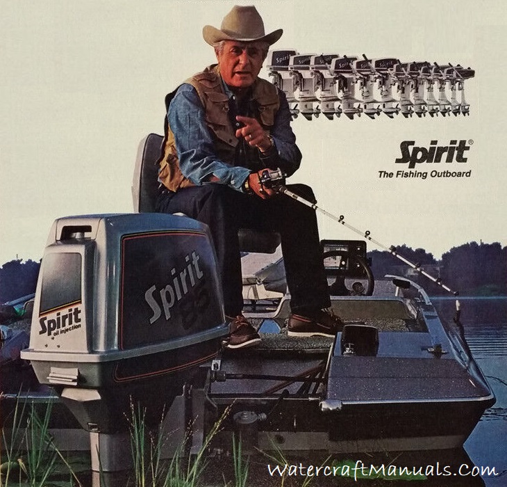 Spirit Marine Outboards advertisement